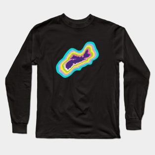 80s Neon Nova Scotia Long Sleeve T-Shirt